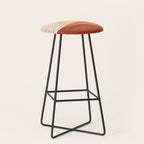 Terracotta sunrise Stool Gallery Image 1
