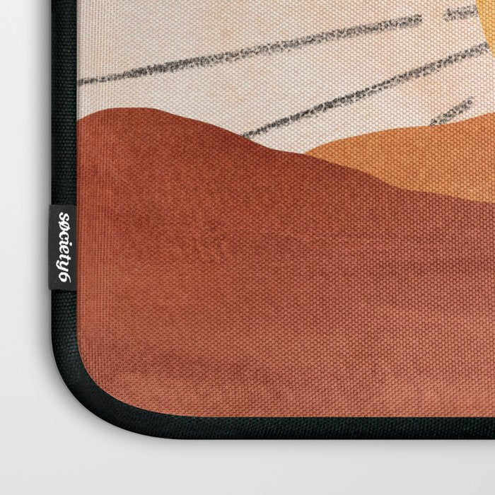 Terracotta sunrise Laptop Sleeve Gallery Image 3
