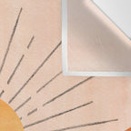 Terracotta sunrise Wall Tapestry Gallery Image 3