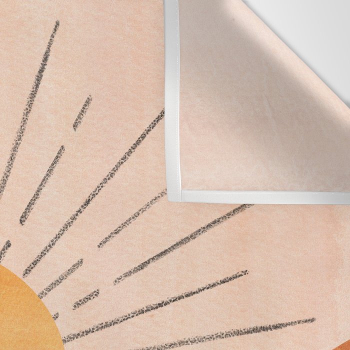 Terracotta sunrise Wall Tapestry Gallery Image 3