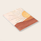 Terracotta sunrise Notebook Gallery Image 3