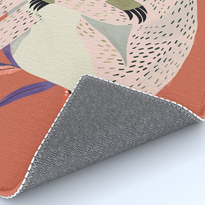 Just Slothin' Around Rug Gallery Image 4