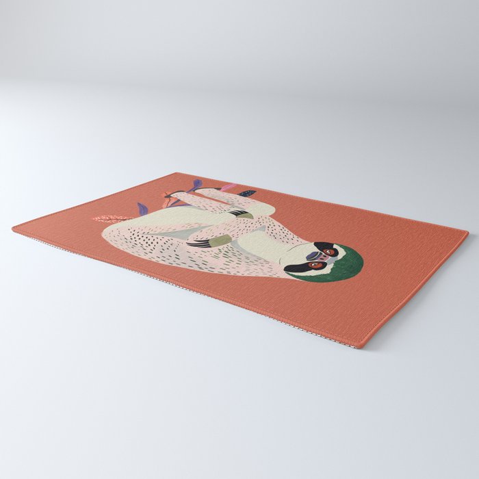 Just Slothin' Around Rug Gallery Image 3