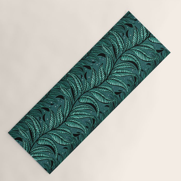 Magic Jungle Vine - green Yoga Mat Gallery Image 1