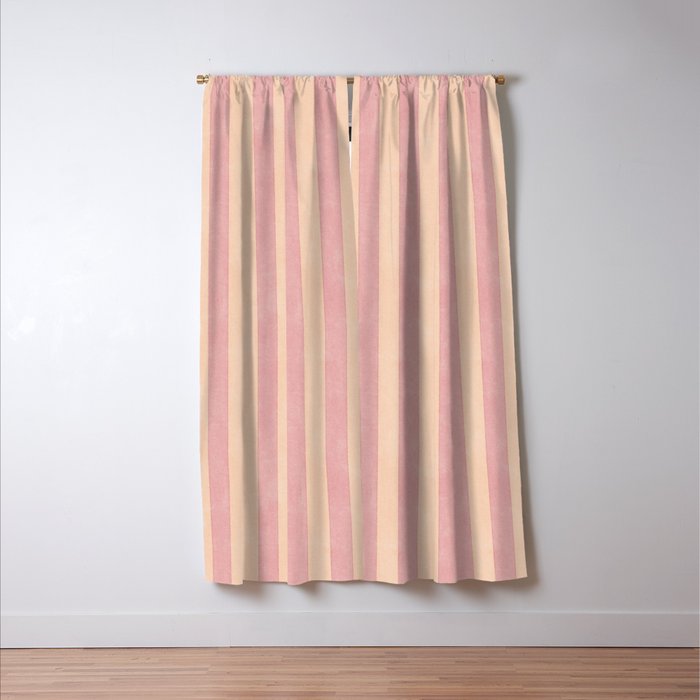 STRIPES 001 B - Macaron Window Curtain Gallery Image 3