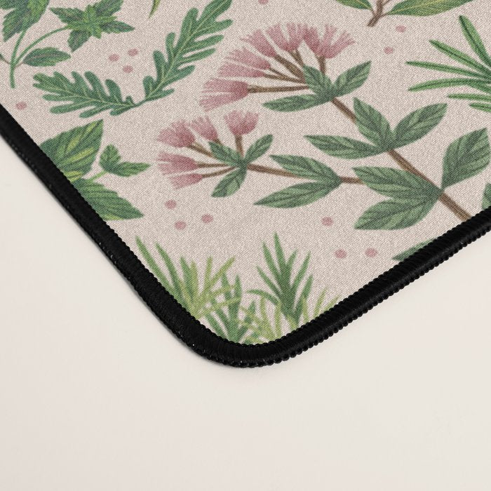 Herbs & Spices - beige Desk Mat Gallery Image 4