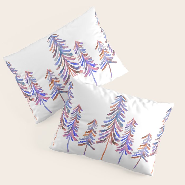 Pine Trees - Vintage Palette Pillow Sham Gallery Image 3