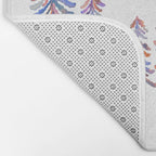 Pine Trees - Vintage Palette Bath Mat Gallery Image 2