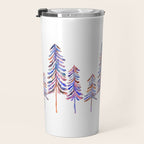 Pine Trees - Vintage Palette Travel Mug Gallery Image 3