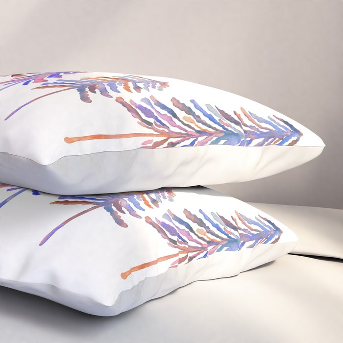 Pine Trees - Vintage Palette Pillow Sham Gallery Image 3