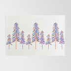Pine Trees - Vintage Palette Rug Gallery Image 2