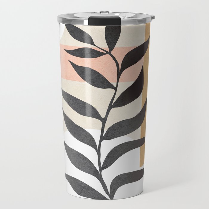 Minimal Abstract Shapes 15 Travel Mug Gallery Image 1