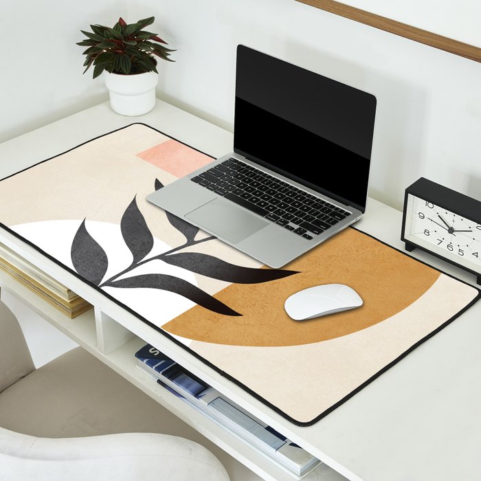 Minimal Abstract Shapes 15 Desk Mat Gallery Image 2