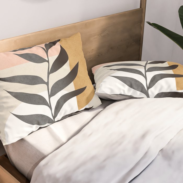 Minimal Abstract Shapes 15 Pillow Sham Gallery Image 2