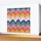 Bright waves Wall Mural Gallery Image 2