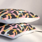 Rainbow Cow Print Pillow Sham Gallery Image 3