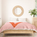 Heart Doodle Big 1 Duvet Cover Gallery Image 3