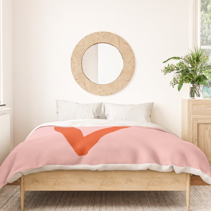 Heart Doodle Big 1 Duvet Cover Gallery Image 3