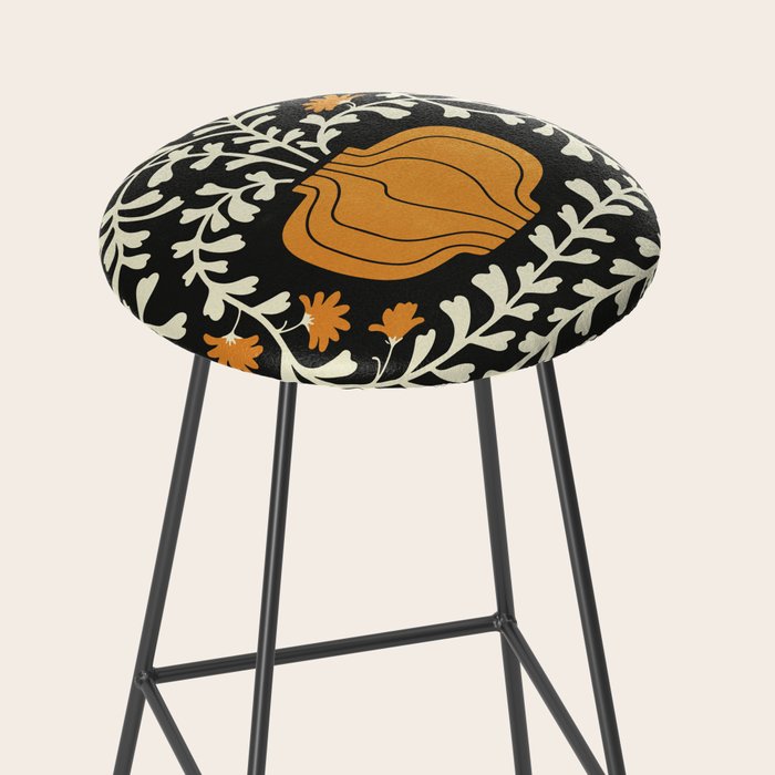 Golden Vase | Summer Bloom: Matisse Night Edition Stool Gallery Image 2