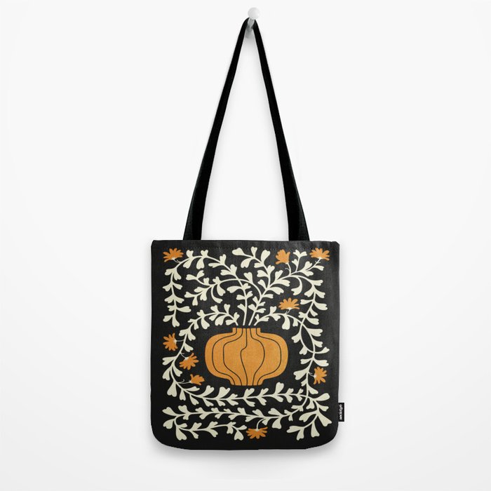 Golden Vase | Summer Bloom: Matisse Night Edition Tote Bag Gallery Image 2