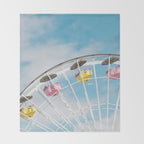 Ferris Wheel Dreams Throw Blanket Gallery Image 2