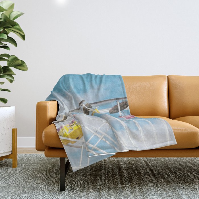 Ferris Wheel Dreams Throw Blanket Gallery Image 1