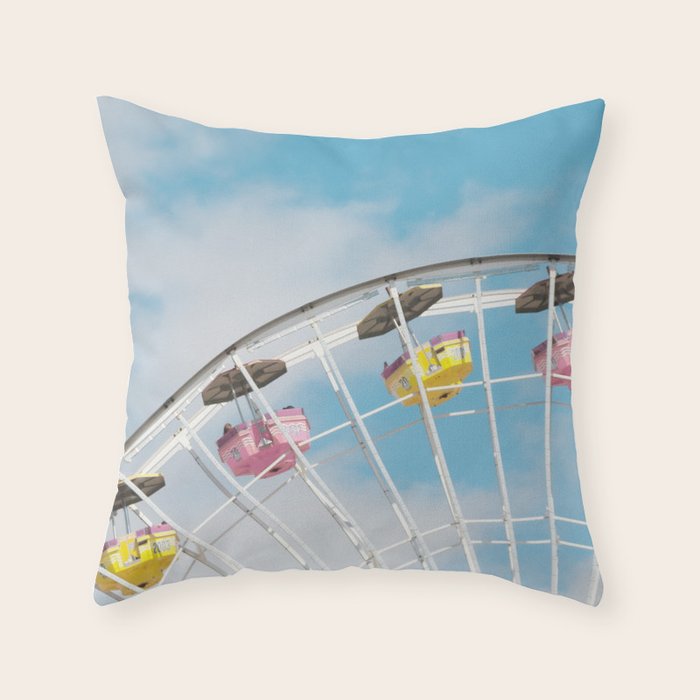 Ferris Wheel Dreams Throw Pillow Gallery Image 6