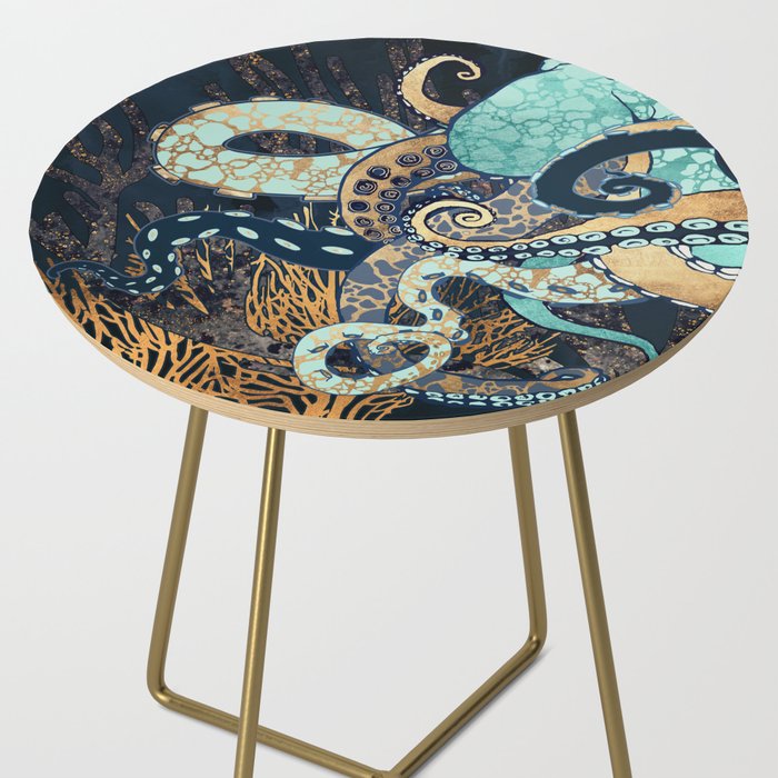 Metallic Octopus II Side Table Gallery Image 2