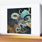 Metallic Octopus II Wall Mural Gallery Image 2