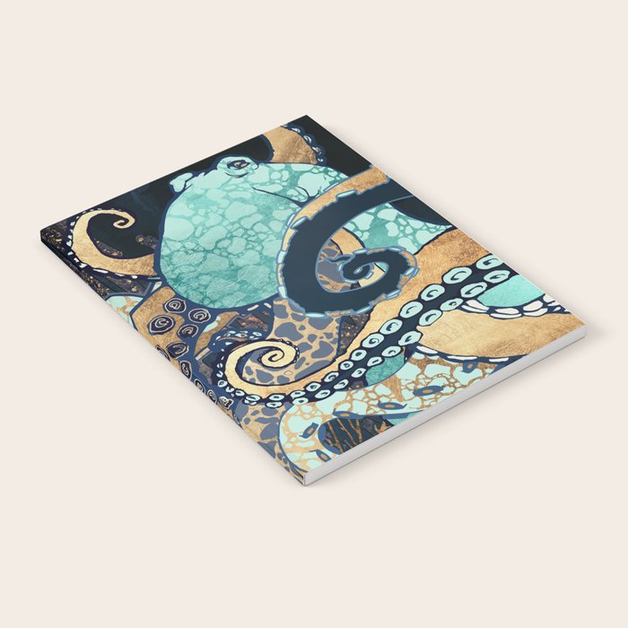 Metallic Octopus II Notebook Gallery Image 1