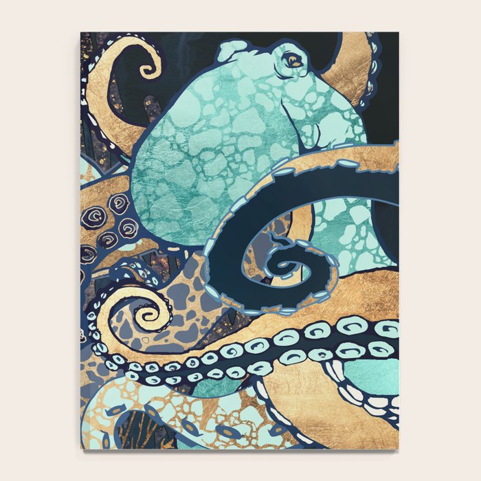Metallic Octopus II Notebook Gallery Image 4