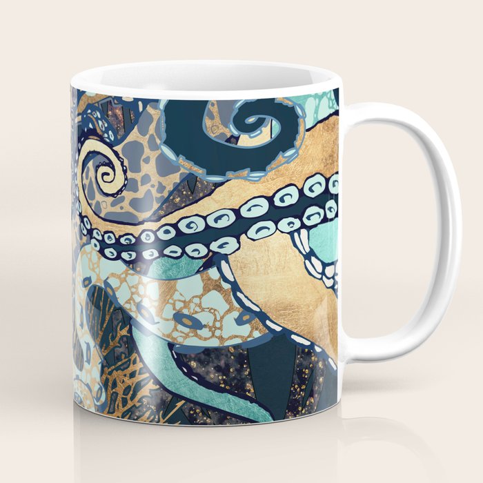 Metallic Octopus II Coffee Mug Gallery Image 1