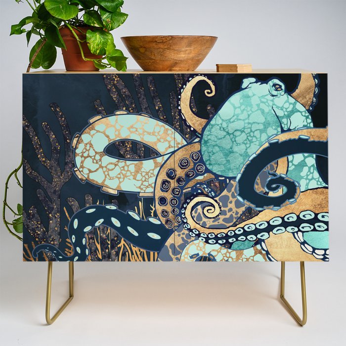 Metallic Octopus II Credenza Gallery Image 1
