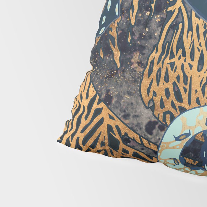 Metallic Octopus II Pillow Sham Gallery Image 4