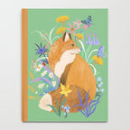 Fox in Flower Garden Notebook Gallery Image 4