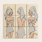 Towelettes Wood Wall Art Gallery Image 1