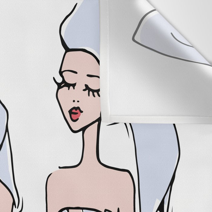 Towelettes Wall Tapestry Gallery Image 3