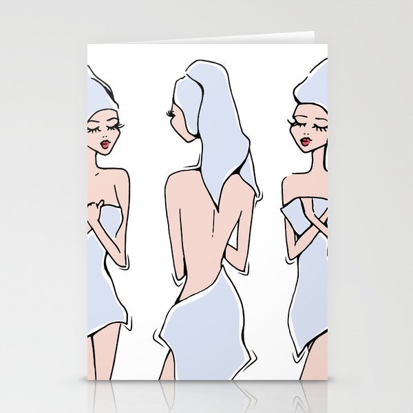 Towelettes Stationery Card Gallery Image 2