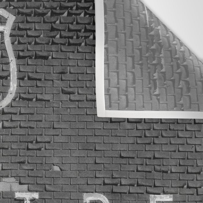 Drive in Movie Theater Black and White Wall Tapestry Gallery Image 3
