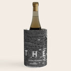 Drive in Movie Theater Black and White Wine Chiller Gallery Image 2