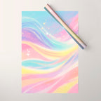 Aurora Daydream Sky Wrapping Paper Gallery Image 1