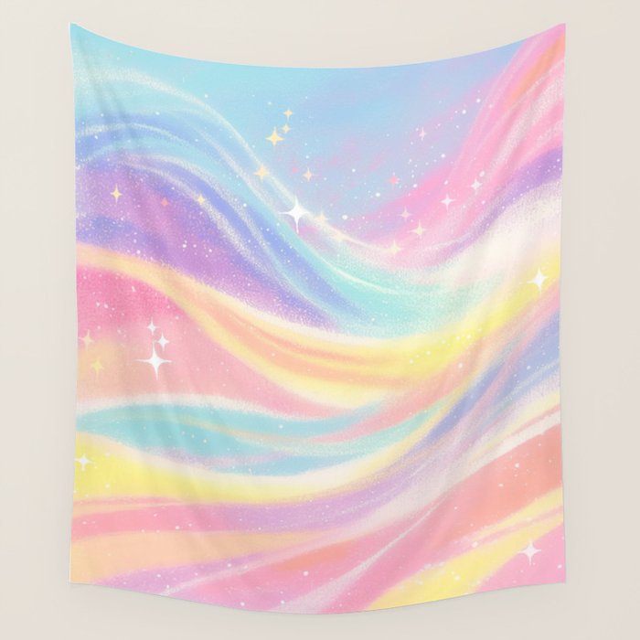 Aurora Daydream Sky Wall Tapestry Gallery Image 4