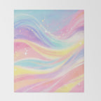 Aurora Daydream Sky Throw Blanket Gallery Image 2