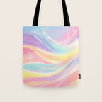 Aurora Daydream Sky Tote Bag Gallery Image 1