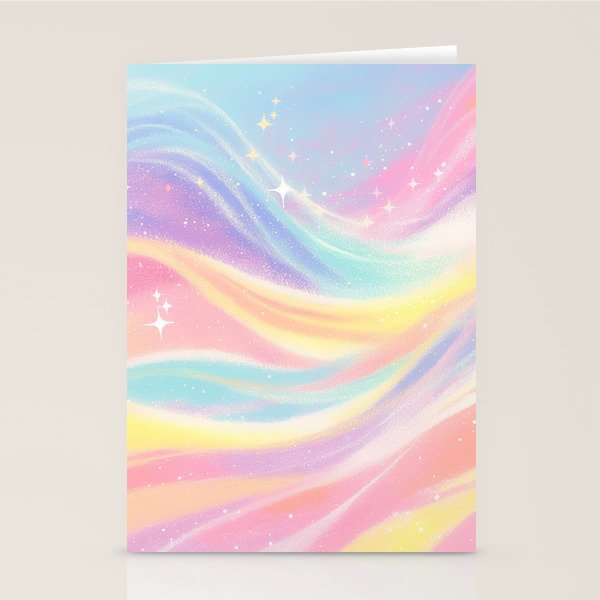 Aurora Daydream Sky Stationery Card Gallery Image 2