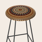 Earthy Mandala Stool Gallery Image 2