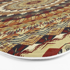 Earthy Mandala Bath Mat Gallery Image 3