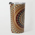 Earthy Mandala Travel Mug Gallery Image 3