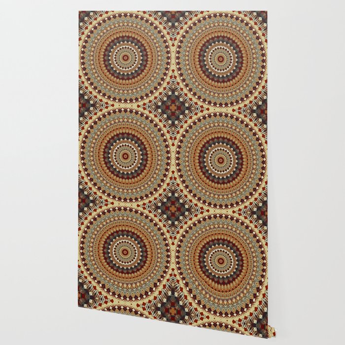 Earthy Mandala Wallpaper Gallery Image 2
