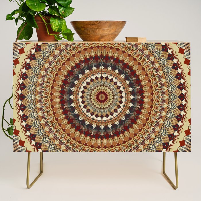 Earthy Mandala Credenza Gallery Image 1